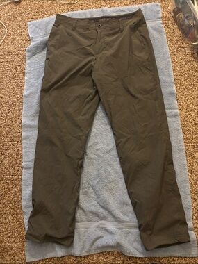 Gerry Weber Men’s Olive Thermal Lined Chino Pants